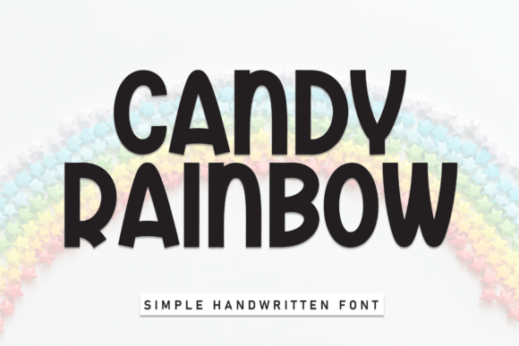 Candy Rainbow Font - Featured Image