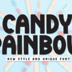 Candy Rainbow Font - Featured Image
