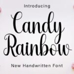 Candy Rainbow Font - Featured Image