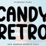 Candy Retro Font - Featured Image