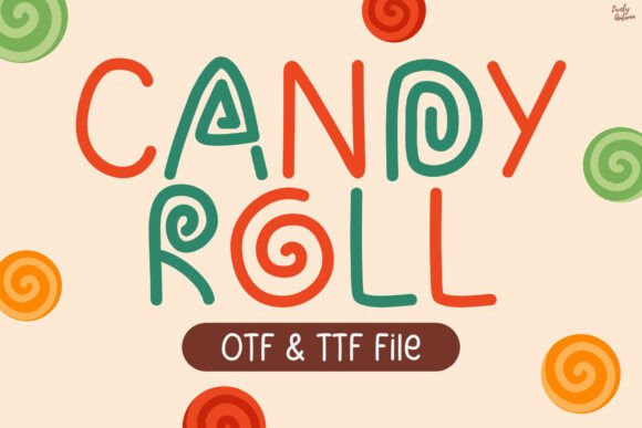 Candy Roll Font - Featured Image