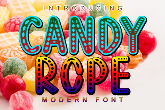 Candy Rope Font - Featured Image