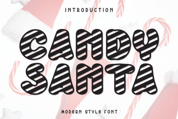 Candy Santa Font - Featured Image