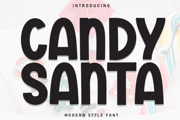 Candy Santa Font - Featured Image