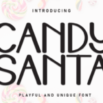 Candy Santa Font - Featured Image