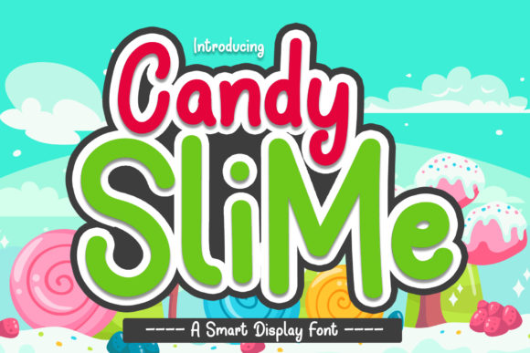 Candy Slime Font - Featured Image
