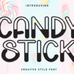 Candy Stick Font - Featured Image