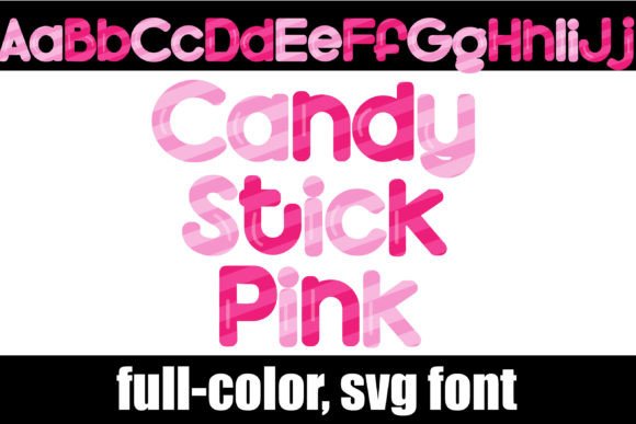 Candy Stick Pink Font - Featured Image