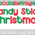 Candy Stick X-mas Font - Featured Image
