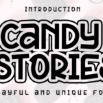 Candy Stories Font - Featured Image