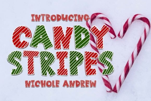 Candy Stripes Font - Featured Image