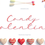 Candy Valentine Font - Featured Image