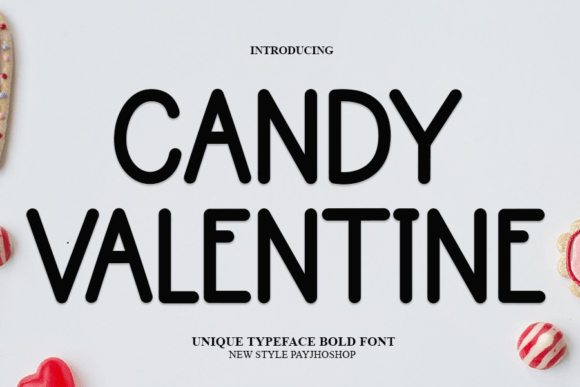 Candy Valentine Font - Featured Image