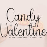 Candy Valentine Font - Featured Image