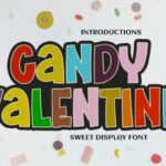Candy Valentine Font - Featured Image