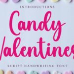 Candy Valentines Font - Featured Image