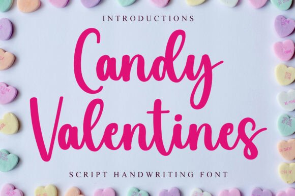 Candy Valentines Font - Featured Image