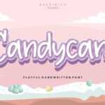 Candycane Font - Featured Image