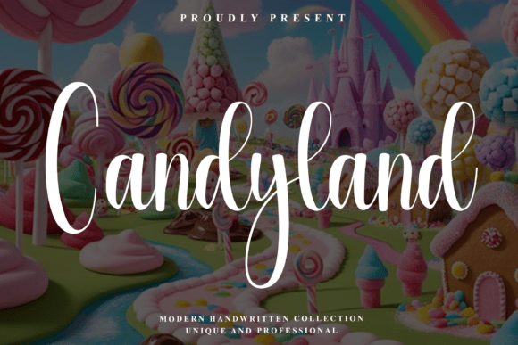 Candyland Font - Featured Image