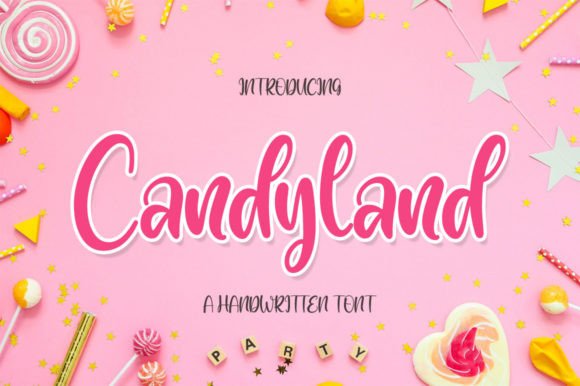 Candyland Font - Featured Image