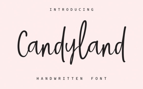 Candyland Font - Featured Image