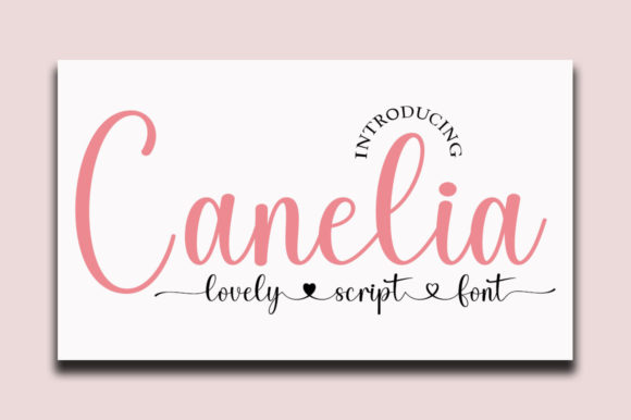 Canelia Font - Featured Image