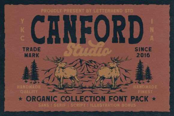 Canford Trio Font - Featured Image