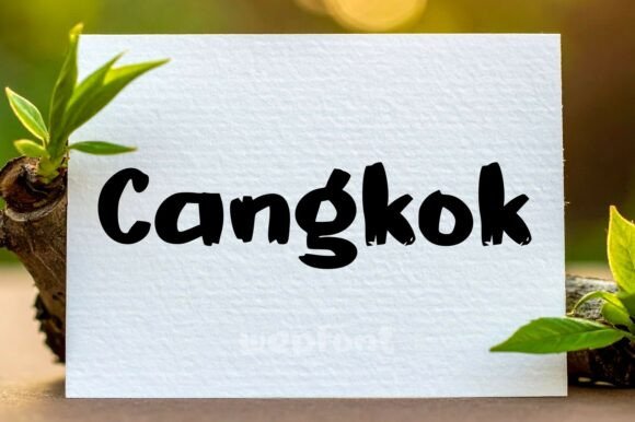 Cangkok Font - Featured Image
