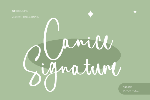 Canice Signature Font - Featured Image