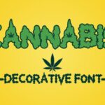 Cannabis Font - Featured Image