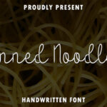 Canned Noodles Font - Featured Image