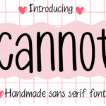 Cannot Font - Featured Image