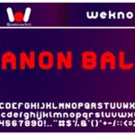 Canon Ball Font - Featured Image