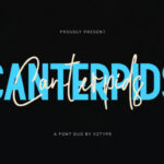 Canterpids Font Duo Font - Featured Image