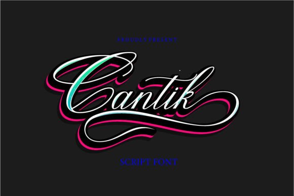 Cantik Font - Featured Image