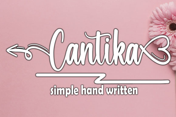 Cantika Font - Featured Image
