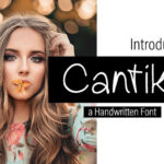 Cantika Font - Featured Image