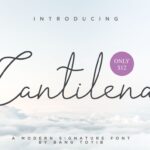 Cantilena Font - Featured Image