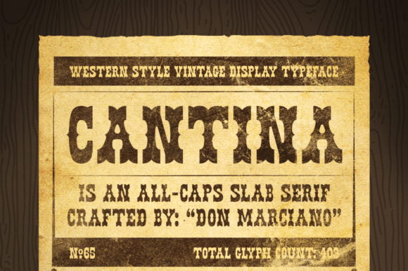 Cantina Font - Featured Image