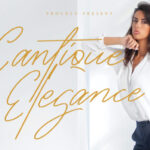 Cantique Elegance Font - Featured Image