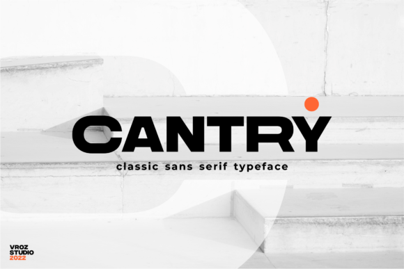 Cantry Font - Featured Image