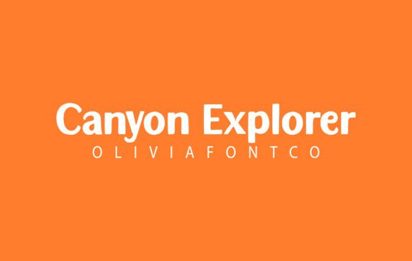 Canyon Explorer Font - Featured Image