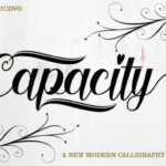 Capacity Font - Featured Image