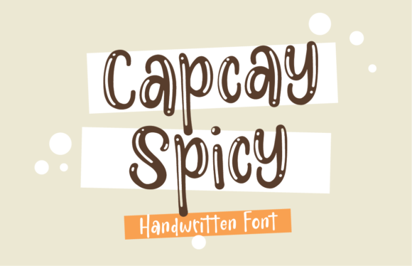 Capcay Spicy Font - Featured Image
