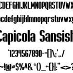 Capicola Sansish Font - Featured Image