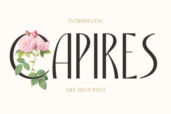 Capires Font - Featured Image