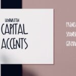 Capital Accents Font - Featured Image