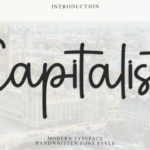 Capitalist Font - Featured Image