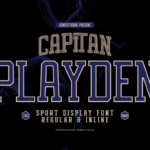 Capitan Playden Font - Featured Image