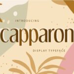 Capparon Font - Featured Image